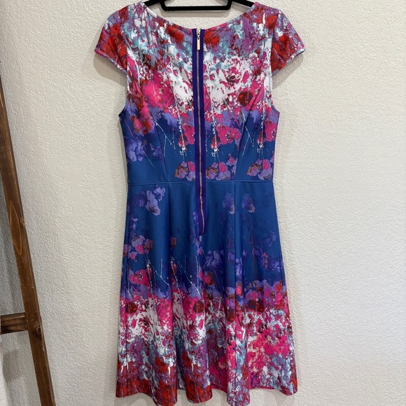 Adrianna Papell Multicolor Floral Dress - Picture 2 of 3